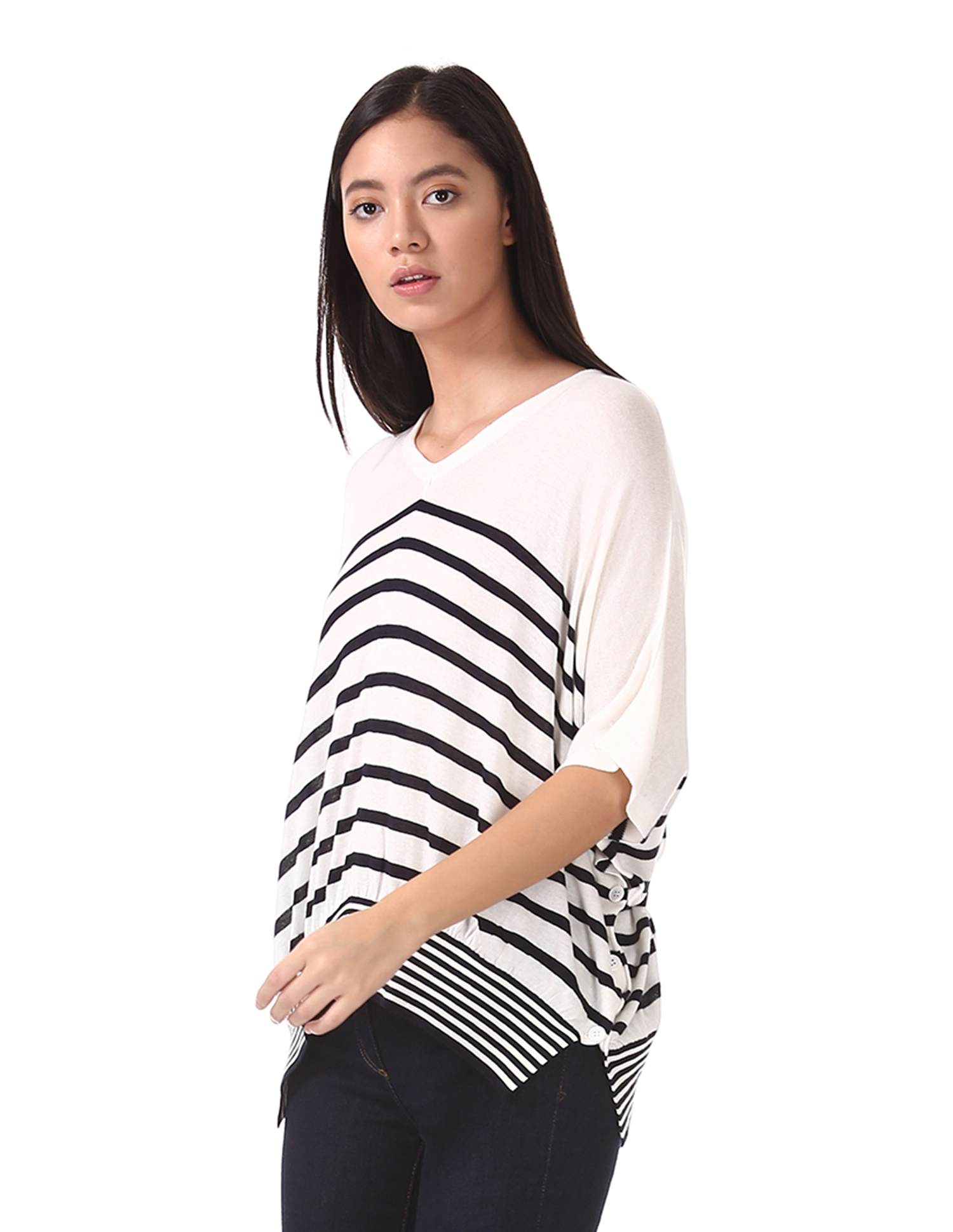 U.S. Polo Assn. Women Casual Wear Striped Top